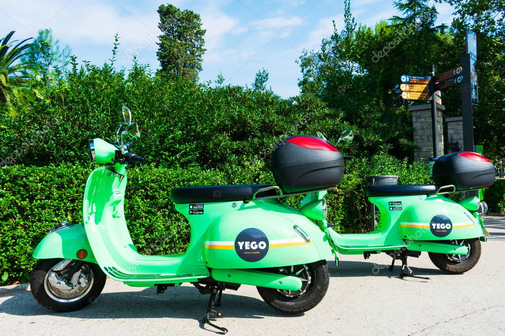 Yego eléctrico rideshare cero emisiones scooters esperar a los pilotos