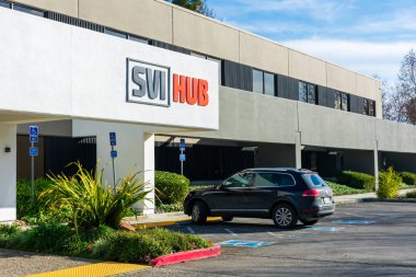Svi Hub Silikon Vadisi 'nin dış ve dış cephesi