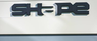 Silikon Vadisi 'ndeki ana kampüste şekil güvenliği tabelası. Shape Security bir Amerikan güvenlik şirketidir.