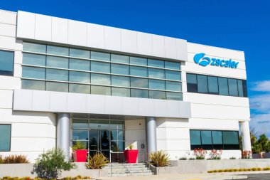 Silikon Vadisi 'nin dışındaki Zscaler karargahı. Zscaler küresel bulut tabanlı bir bilgi güvenlik şirketi - San Jose, CA, USA - 2020