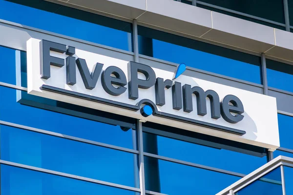 Five Prime Therapeutics Sign Het Hoofdkantoor Van Biofarmaceutisch Bedrijf Silicon — Stockfoto