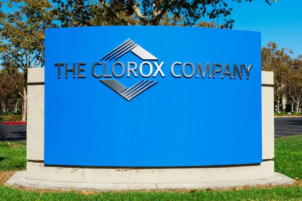 Clorox Company Sign Global Manufacturer Marketer Consumer Professional Products Research — Stock Photo, Image