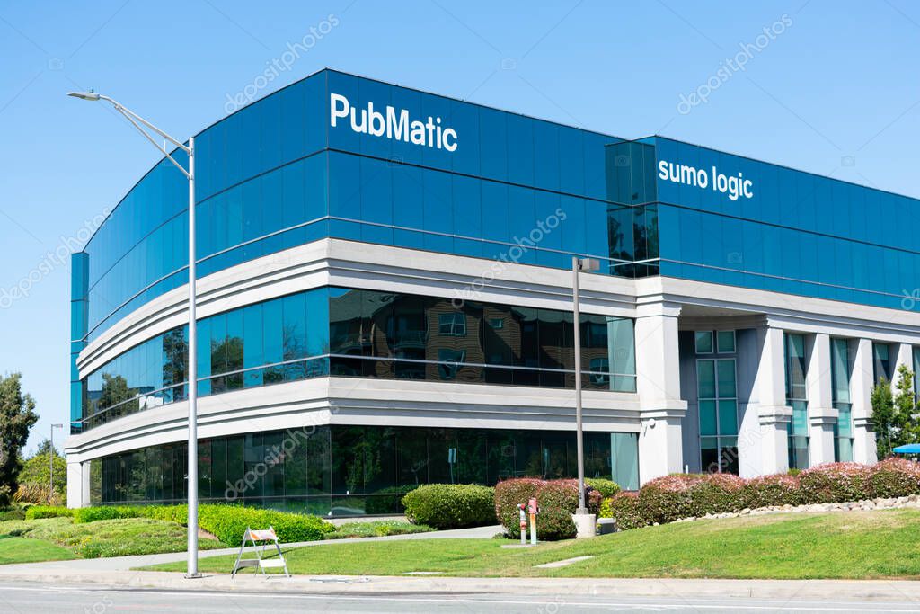 PubMatic and Sumo Logic modern headquarters in Silicon Valley - Redwood City, California, USA - Circa, 2019