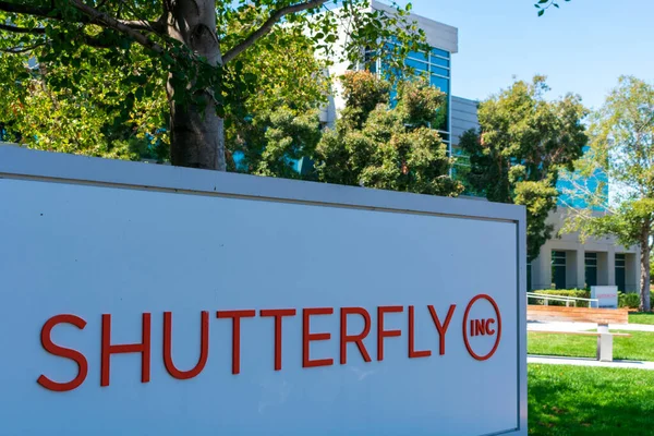 Hauptquartier Von Shutterfly Silicon Valley High Tech Drehscheibe Der San — Stockfoto