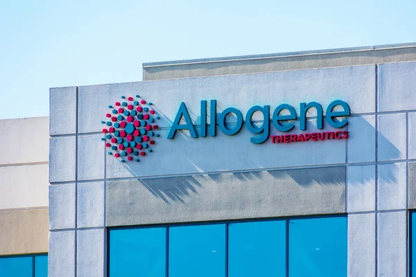 Allogene Therapeutics Une Sede Empresa Biotecnología Silicon Valley Sur San —  Fotos de Stock
