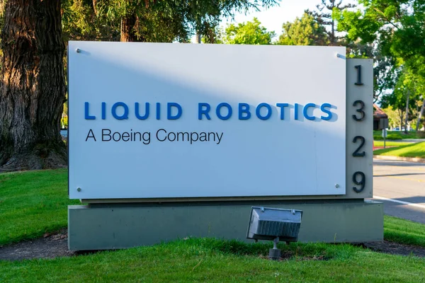 Robótica Líquida Firma Sede Silicon Valley Liquid Robotics Filial Boeing — Foto de Stock