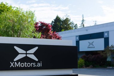 XMotors.ai merkez üssü. XMotors.ai, Xiaopeng Motors, XPeng Motors - Mountain View, Kaliforniya, ABD - 2020