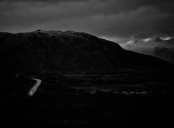 Vedere Pitorească Peisajului Maiestuos Insula Lofoten Nord — Fotografie, imagine de stoc