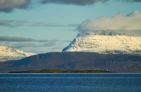 Vacker Utsikt Över Vacker Natur Landskap Med Hav — Stockfoto