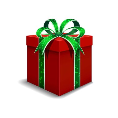 Kutlama hediye kutusu. Gümüş mavisi bir kurdeleyle bağlanmış