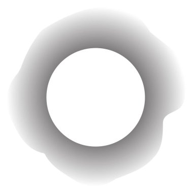 Tek renkli çerçeve, suluboya ile biçimlendirilmiş. Bir arkaplan 