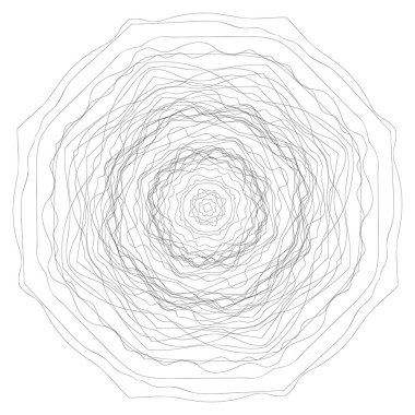 Modern mandala meditasyonu.