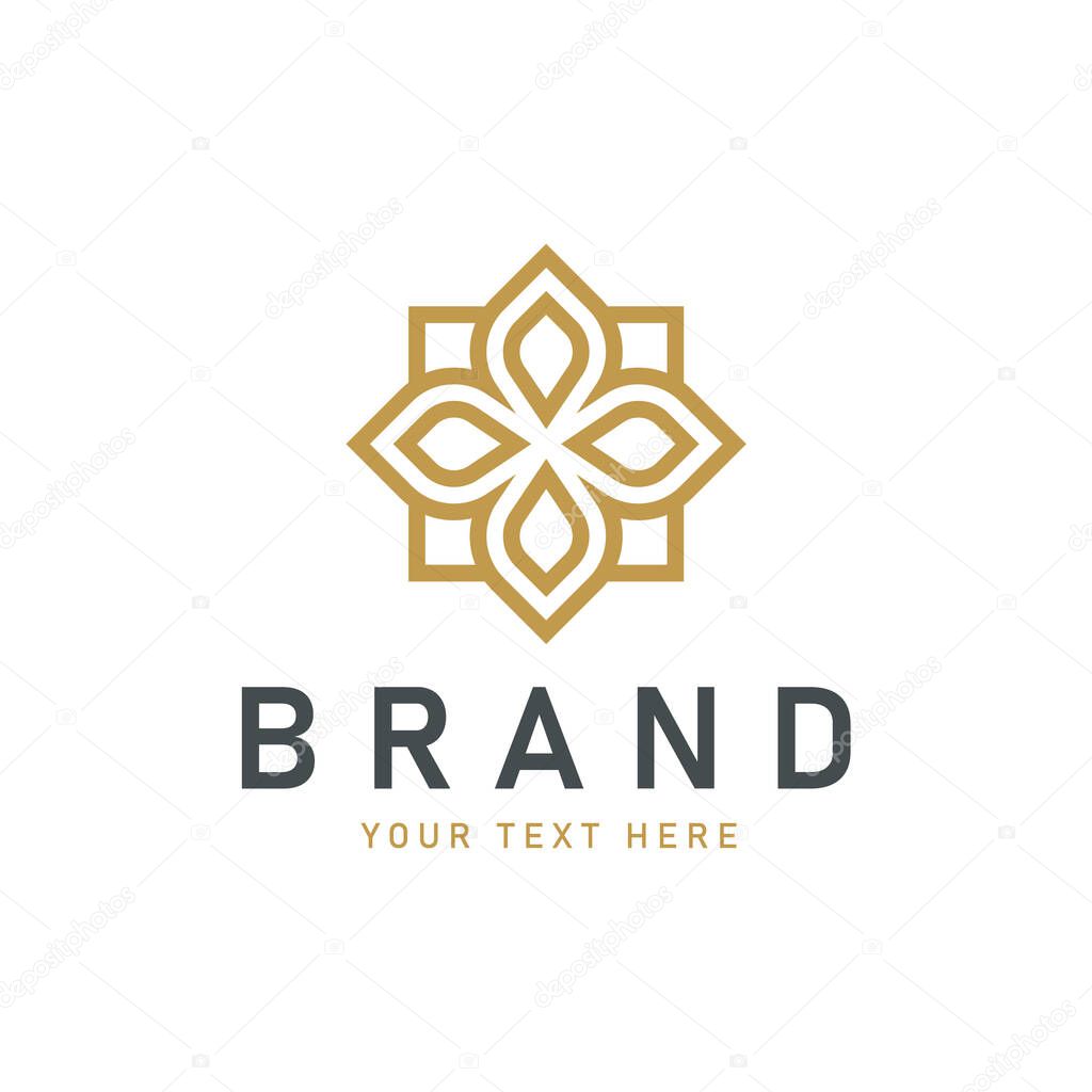 Abstract premium luxury logo design