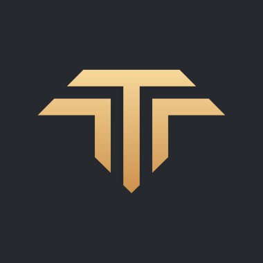 T harfi lingo logo tasarımı