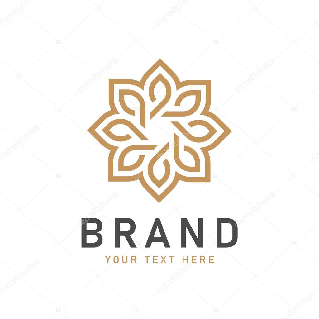 Luxury Geometric Royal Logo Design