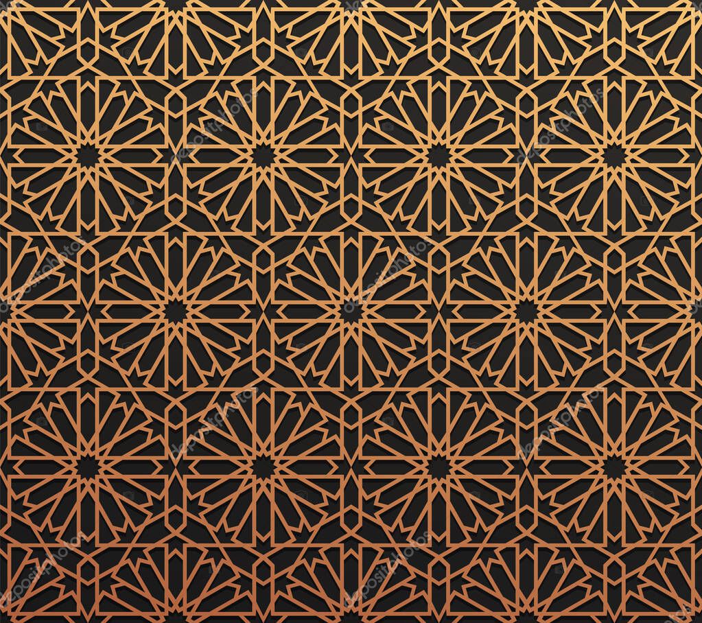 Moroccan Islamic Pattern Art Ornament Background