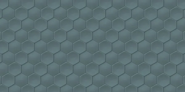 Turquoise Hexagon Background Effect Illustration Can Used Cover Design Book — 스톡 사진