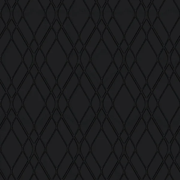 Naadloos Zwart Patroon Naadloze Achtergrond Met Effect Stijlvolle Textuur Tegel — Stockfoto