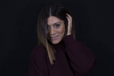 kadın saçları çok dokunaklı