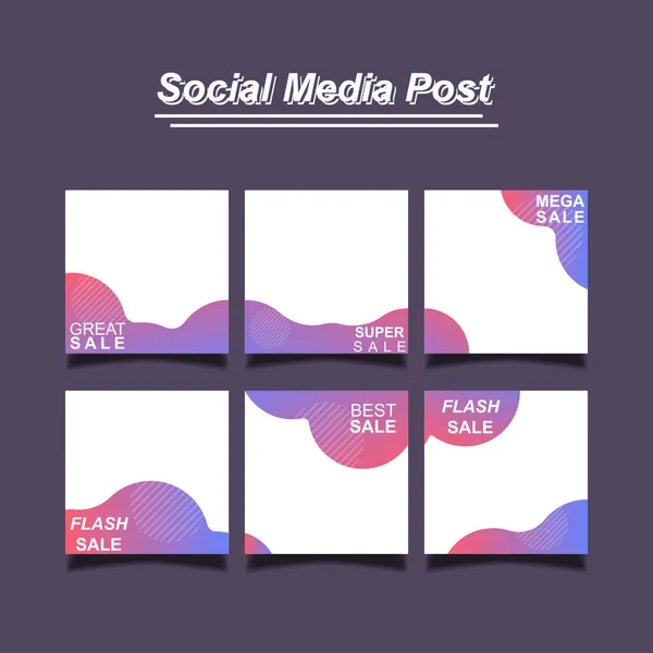 instagram Post Template Banners for Digital Marketing