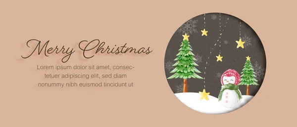 Noel arkaplanı. Acı için suluboya tekniğini kullan