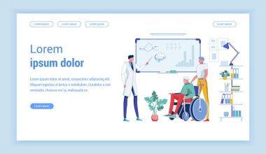 Doktor, Yaşlı Hastaya Beyin Sorunları Açıklanıyor
