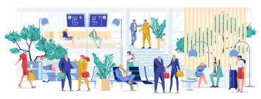 VIP Yolcu ve İş Adamı için Bekleme Odası.