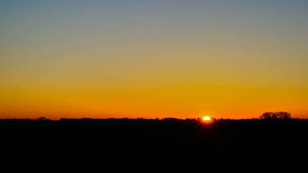 Belo Nascer Sol Uma Manhã Tranquila — Fotografia de Stock