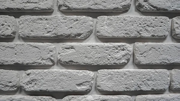 Pared Ladrillo Blanco Material Construcción — Foto de Stock