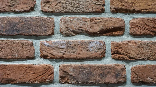 Kahverengi tuğla duvar, yapı malzemesi