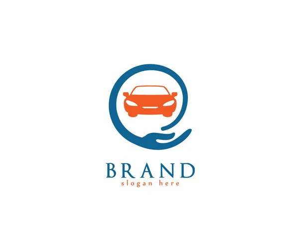 Car Care logosu - beyaz arkaplan çizimi tasarımı