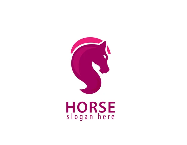 Pferdekopf Logo — Stockvektor