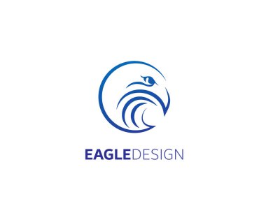 Kartal tasarım logosu işareti