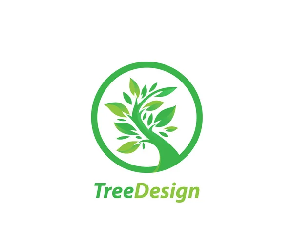 Ağaç tasarımı logosu işareti