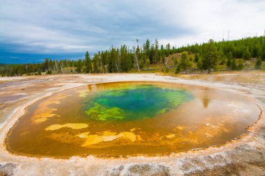 Güzellik havuz Yellowstone