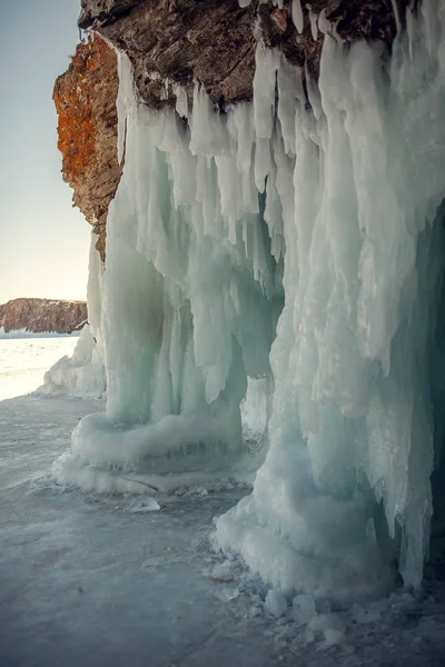 winter nature of Lake Baikal