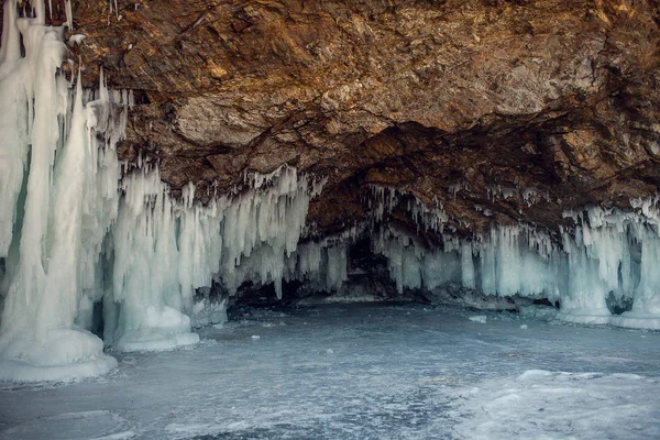 Winter Natur Des Baikalsees — Stockfoto