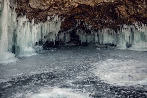 Winter Natur Des Baikalsees — Stockfoto