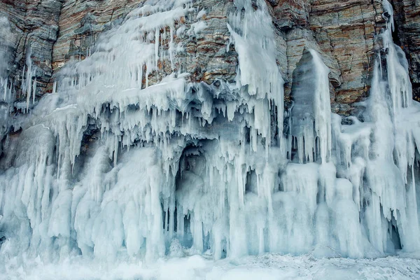 winter nature of Lake Baikal