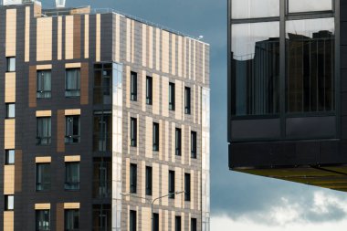 Modern tasarım şehir apartmanın şehir