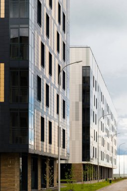 Modern tasarım şehir apartmanın şehir