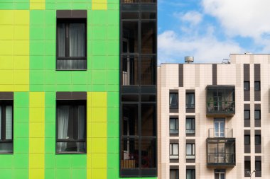 Modern tasarım şehir apartmanın şehir