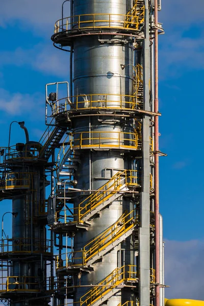 Eenheden voor de productie van salpeterzuur op kunstmest plant — Stockfoto