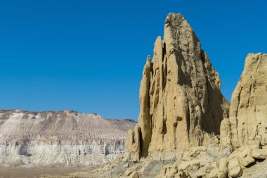 Uçurumun kenarına Ustiurt Yaylası, Kazakistan