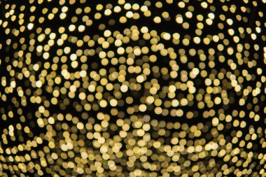 Soyut bokeh arka plan rengi sarı ve altın