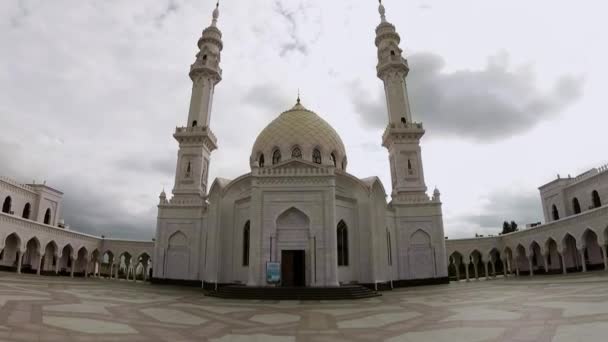 Mezquita Blanca, Bolgar, Tartaristán, Rusia — Vídeo de stock