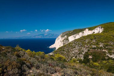 Yunanistan 'ın Zakynthos Adası' ndaki inanılmaz Navagio Plajı