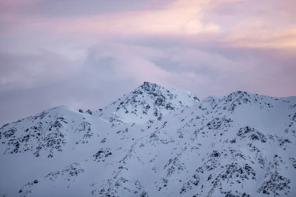 Bergstopp Valloire Franska Alperna Frankrike — Stockfoto