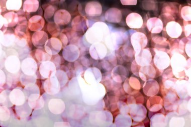 Bokeh arka plan gece ışık.