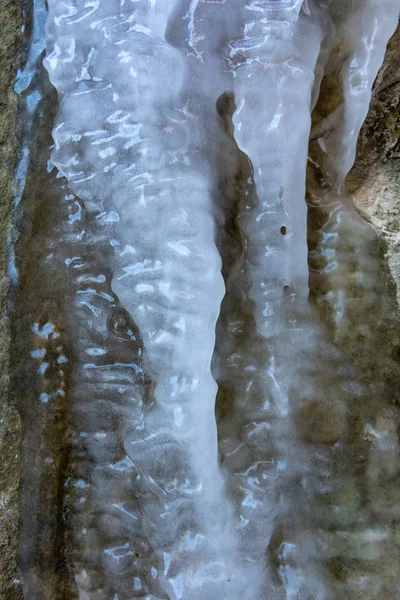氷結氷の抽象的背景. — ストック写真